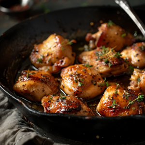 Honey Garlic Chicken Skillet Recipe