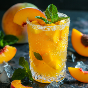 Mango Peach Sparkler Recipe