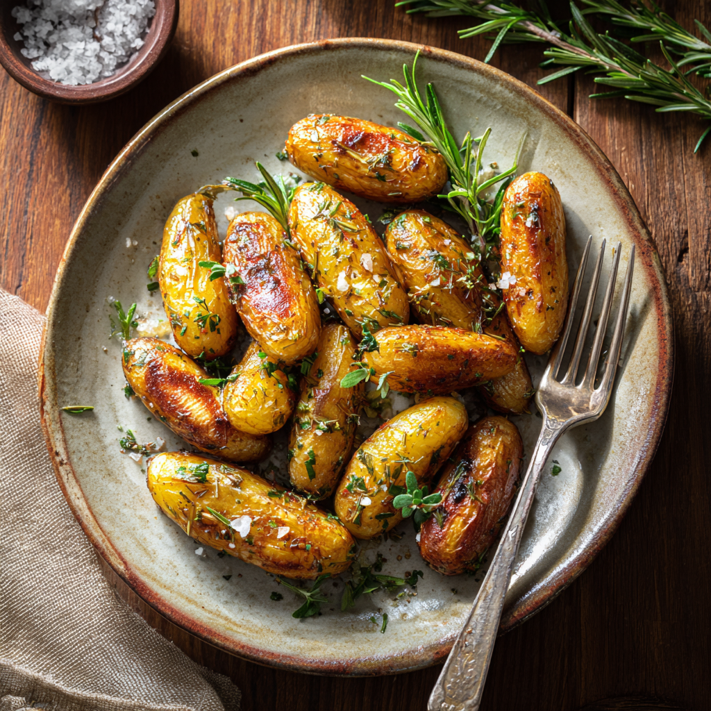 Air Fryer Fingerling Potatoes Recipe