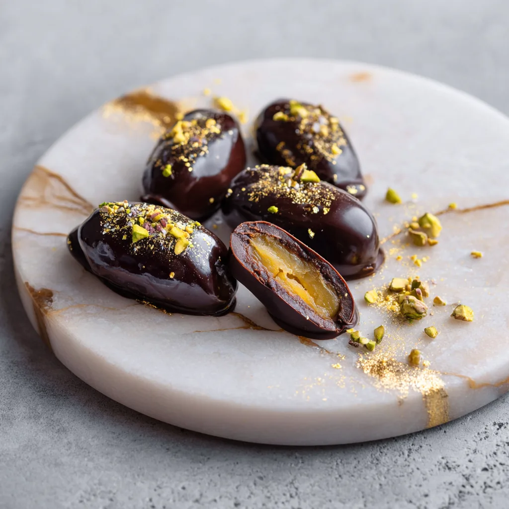 Chocolate Covered Dates Recipe