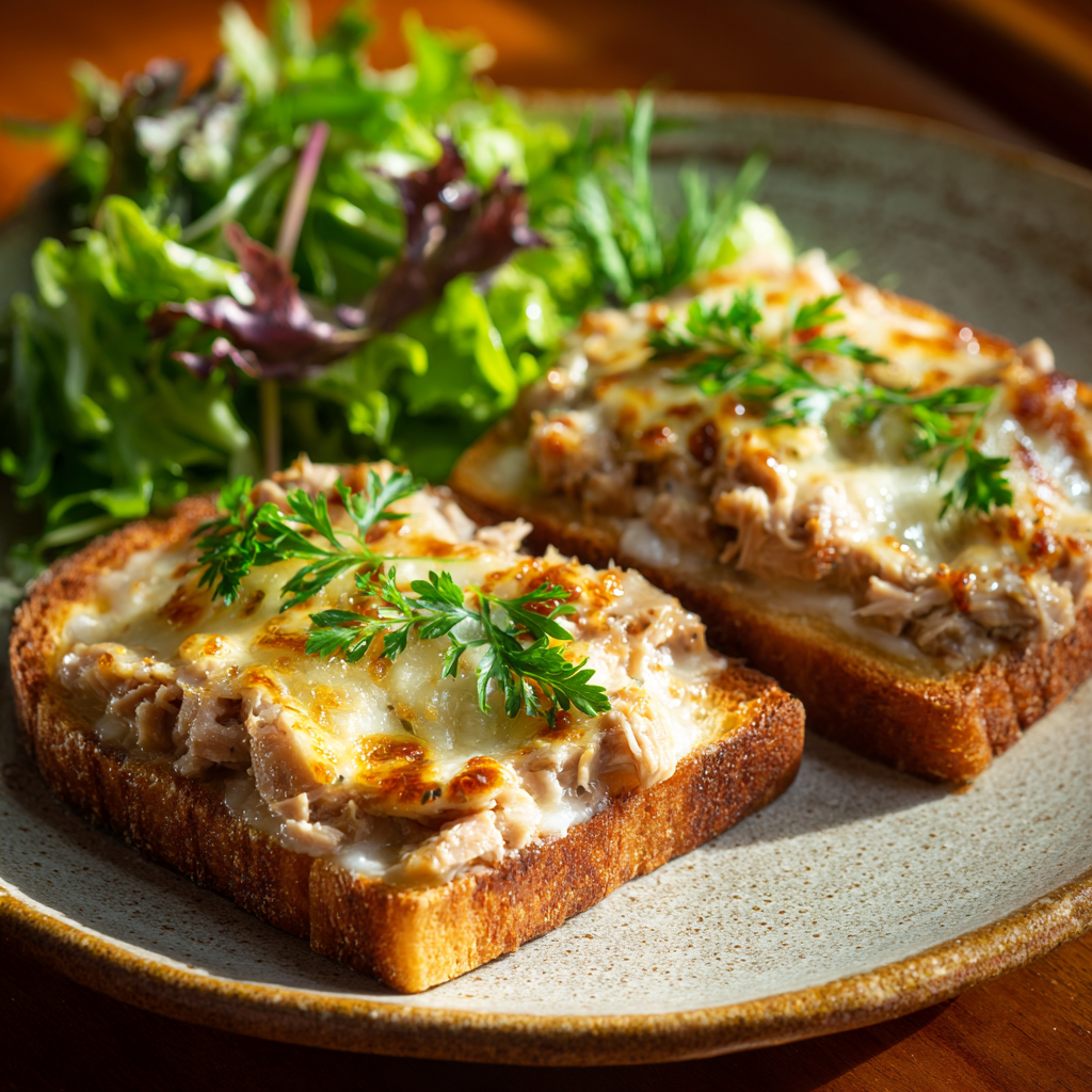 Tuna Cheese Melt Recipe