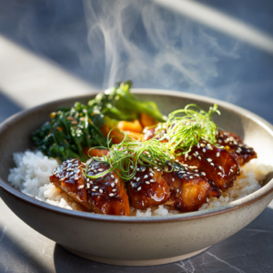 Teriyaki Chicken Rice Bowl Recipe