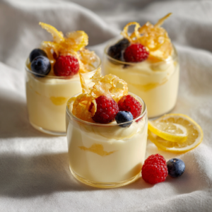 Lemon Yogurt Dessert Cups Recipe