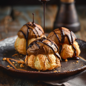 Peanut Butter Cream Puffs Recipe
