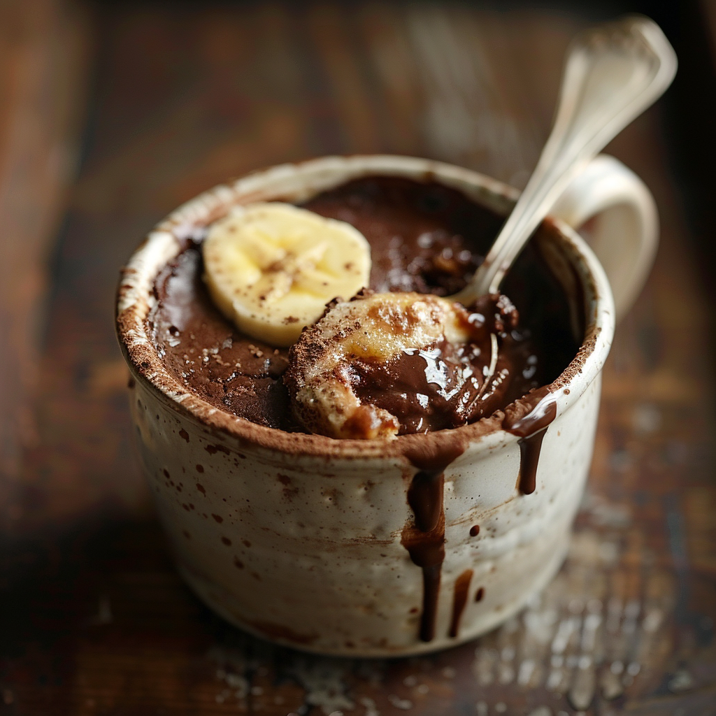 Chocolate Banana Mug Cake Recipe