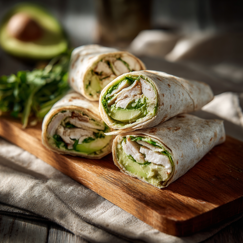Chicken Avocado Wraps Recipe