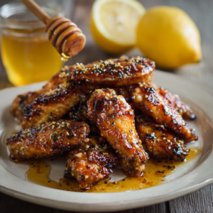 Lemon Honey Chicken Wings Recipe