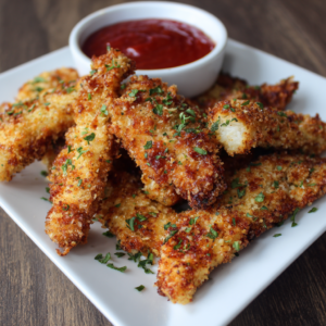 Crispy Chicken Strips Recipe