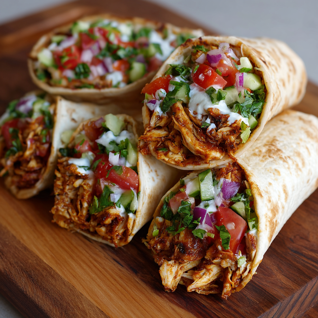 Chicken Shawarma Wraps Recipe