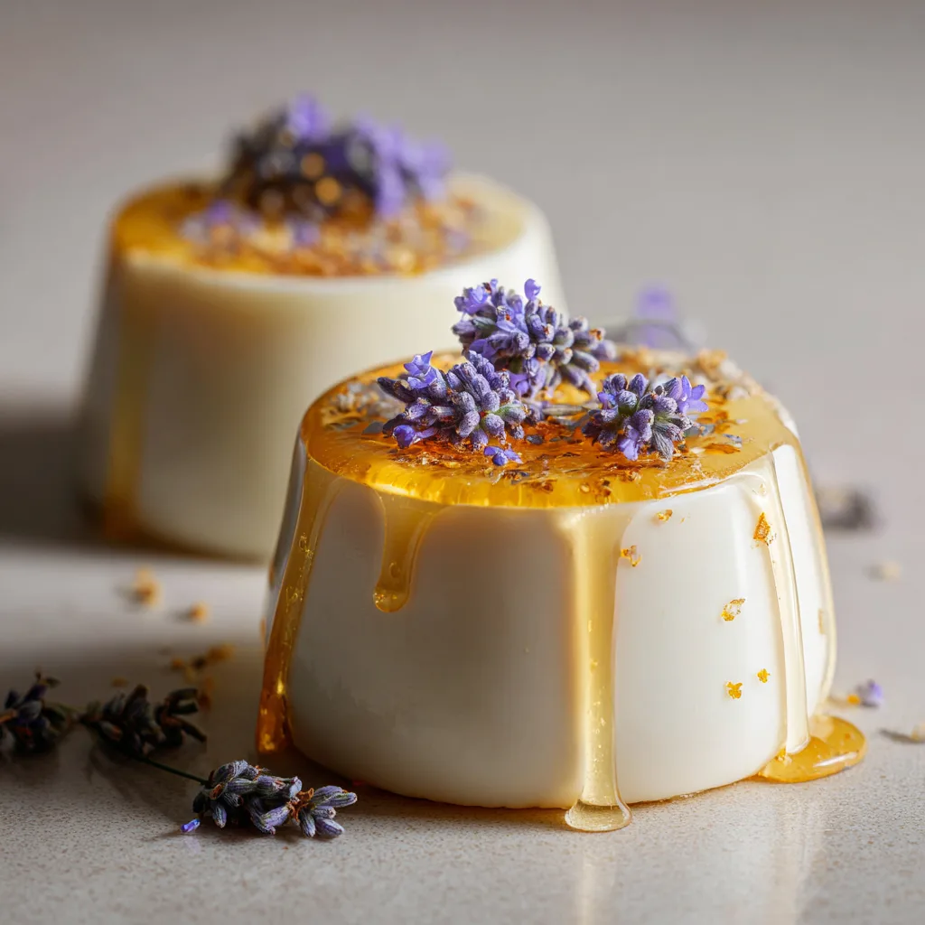 Lavender Honey Panna Cotta Recipe