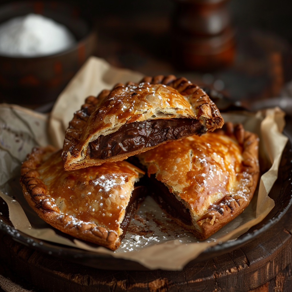 Easy Homemade Chocolate empanadas Recipe - Recipe Image