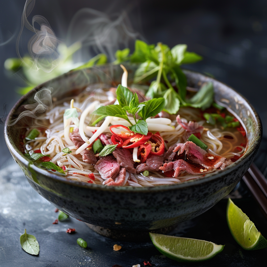 Easy Homemade Beef pho Recipe - Recipe Image