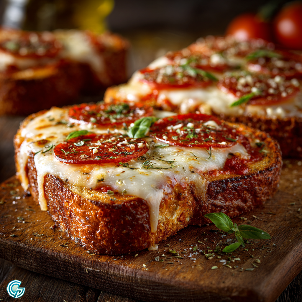 Pizza Toast Recipe - Recipe Image