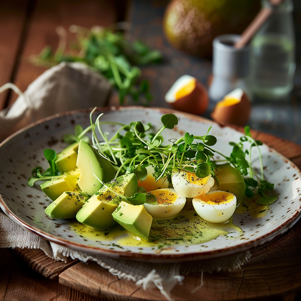 Avocado Egg Salad Recipe - Recipe Image