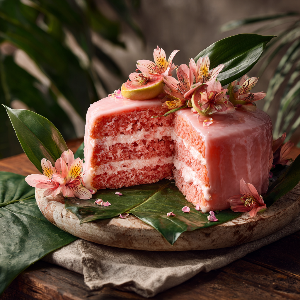 Hawaiian Guava Cake Recipe - Recipe Image