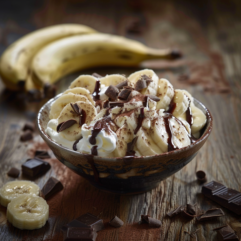 Chocolate Banana Dessert Recipe - Recipe Image