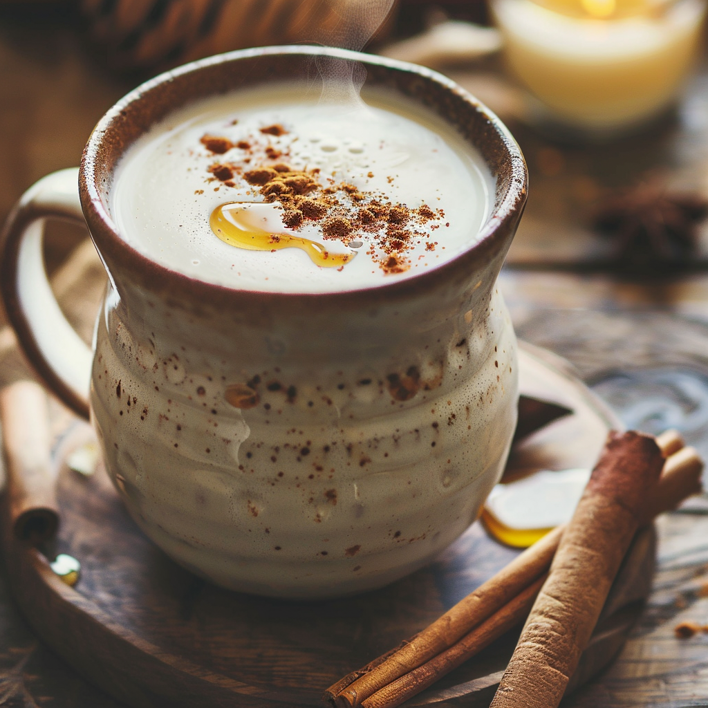 Honey Cinnamon Milk Recipe - Recipe Image
