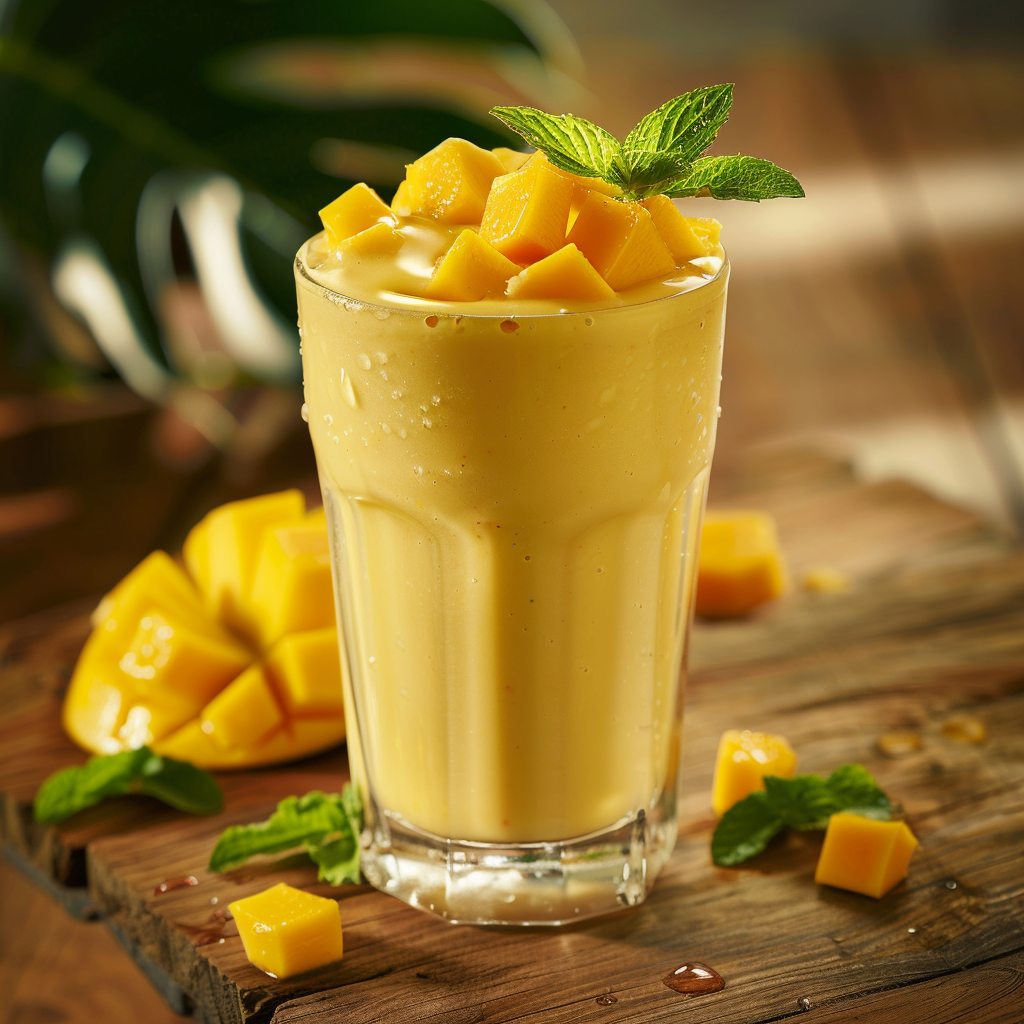 Mango Yogurt Drink Recipe - Recipe Image