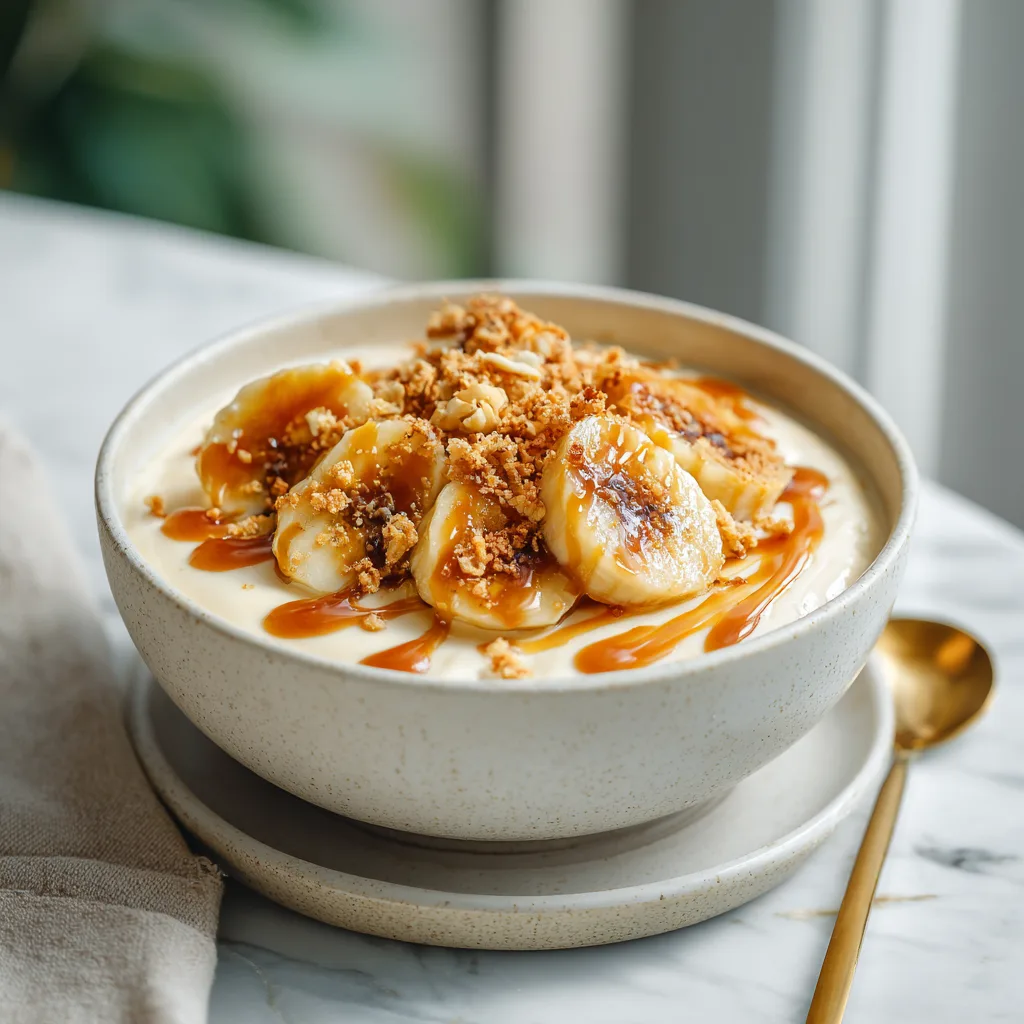 Caramel Banana Dessert Bowl Recipe 2 Caramel Banana Dessert Bowl Recipe - Recipe Image