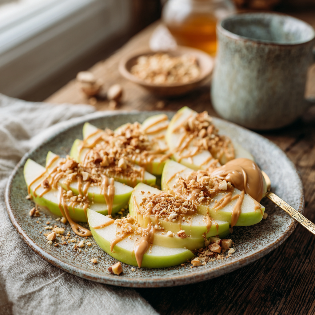 Peanut Butter Apple Snack Recipe - Recipe Image