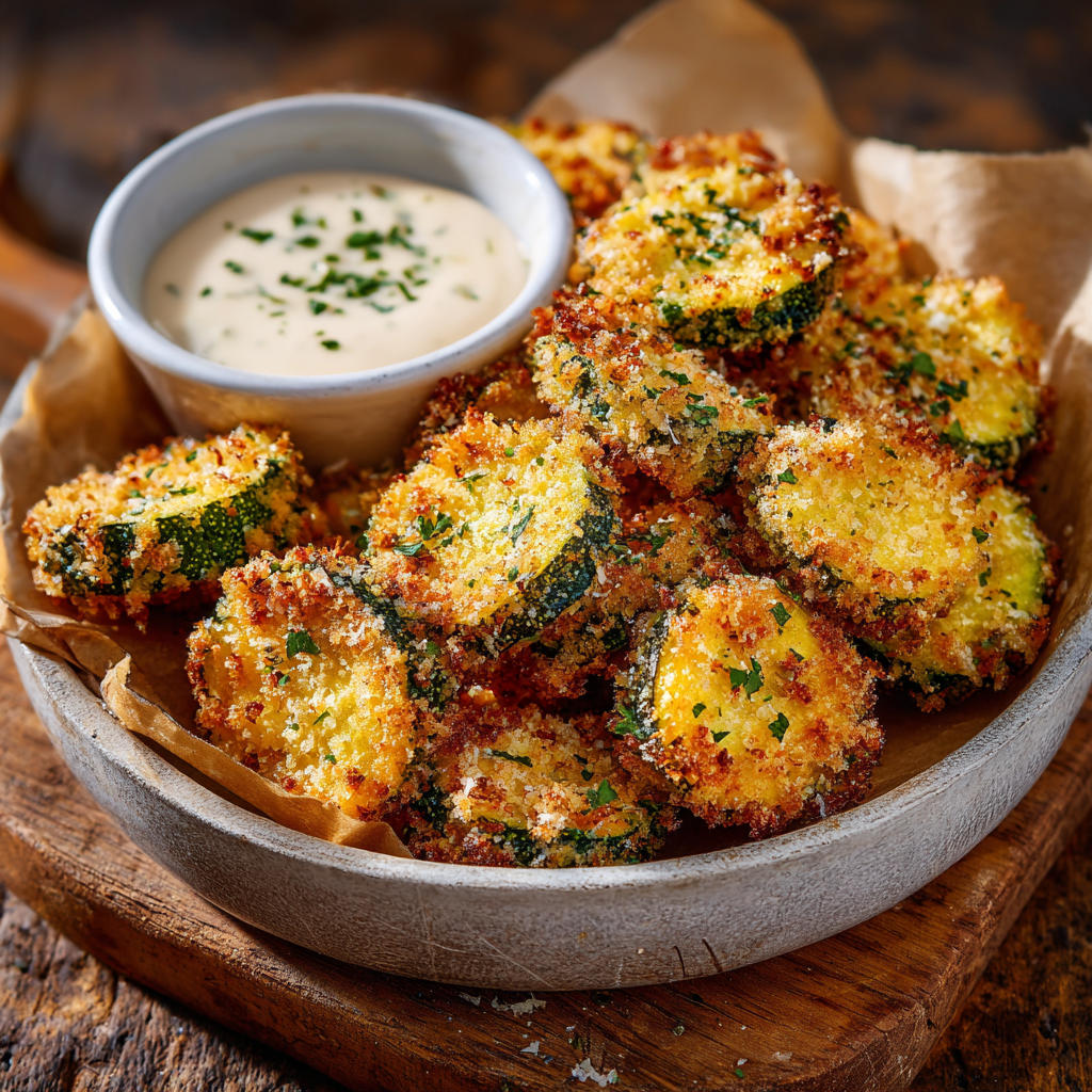 Crispy Zucchini Bites Recipe - Recipe Image