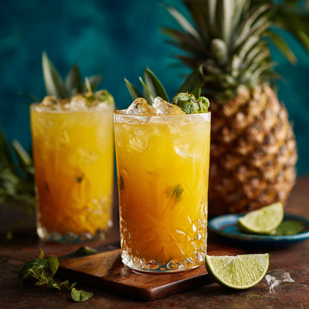 Tropical Mango Pineapple Punch Recipe - Recipe Image