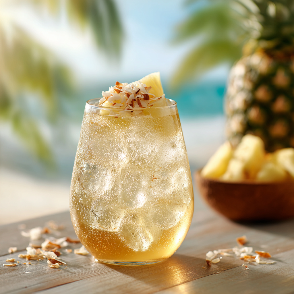 Pineapple Coconut Spritzer Recipe - Recipe Image