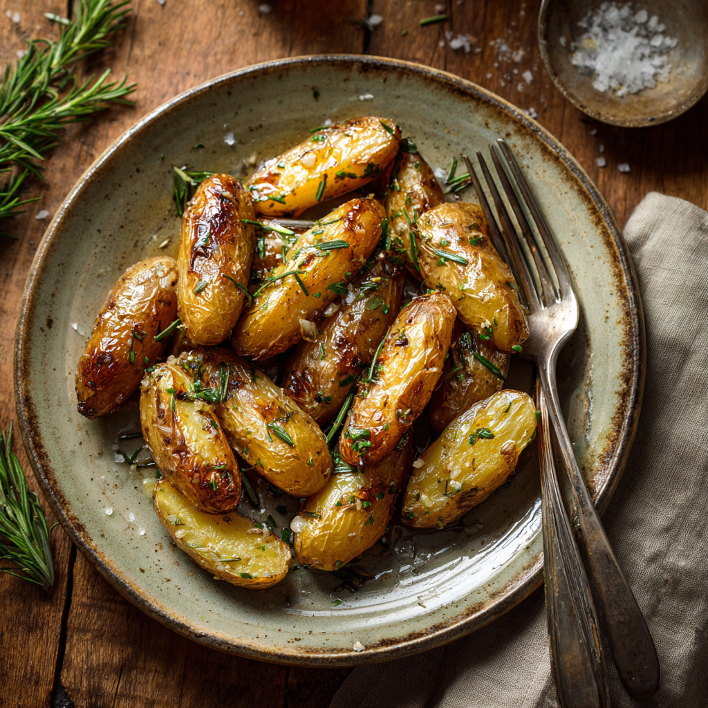 Air Fryer Fingerling Potatoes Recipe - Recipe Image