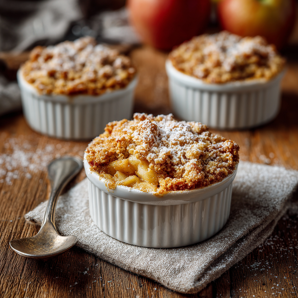 Apple Crumble Cups Recipe - Recipe Image