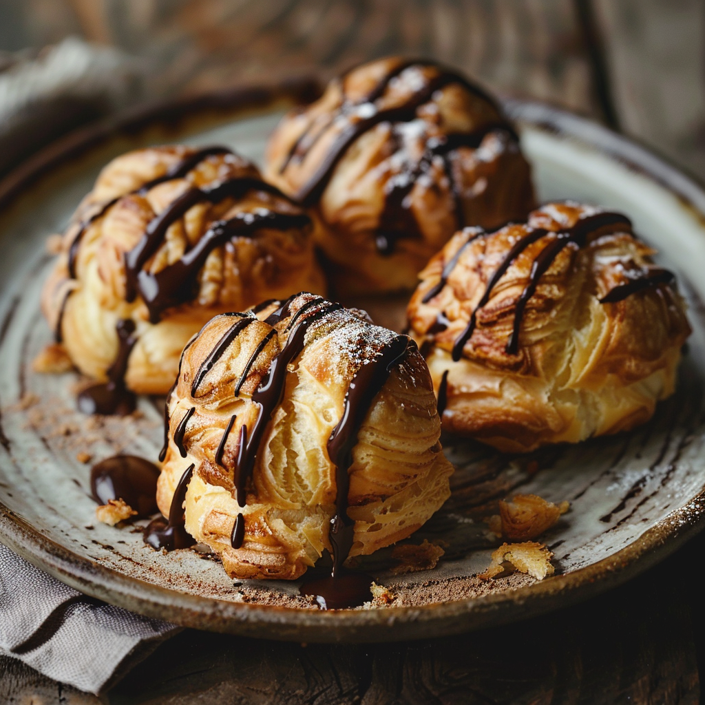 Peanut Butter Cream Puffs Recipe - Recipe Image