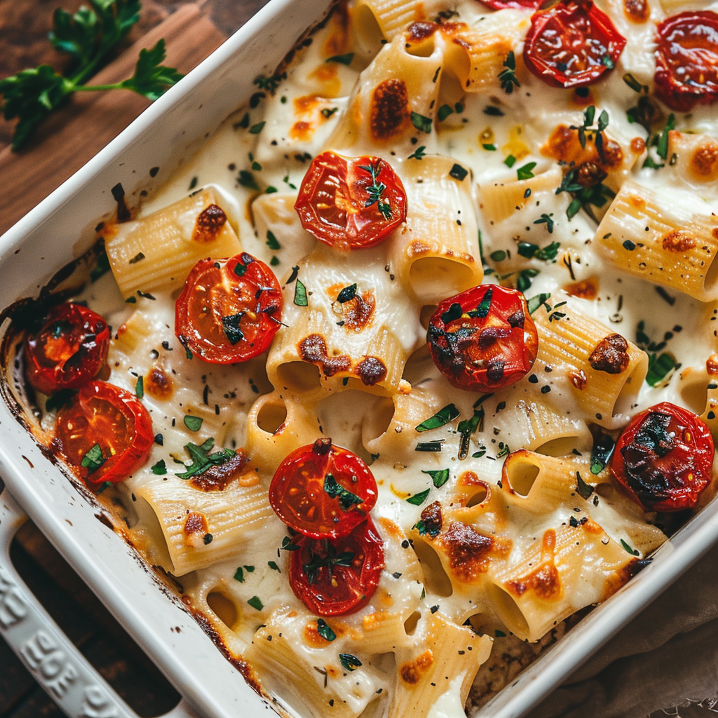 Baked Feta Pasta Recipe - Recipe Image