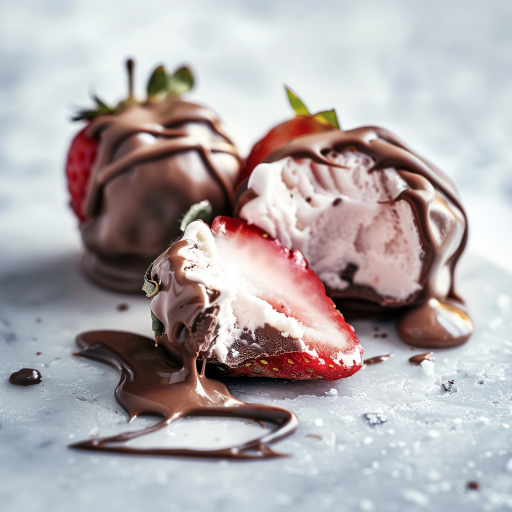 Chocolate Strawberry Yogurt Clusters Recipe - Recipe Image