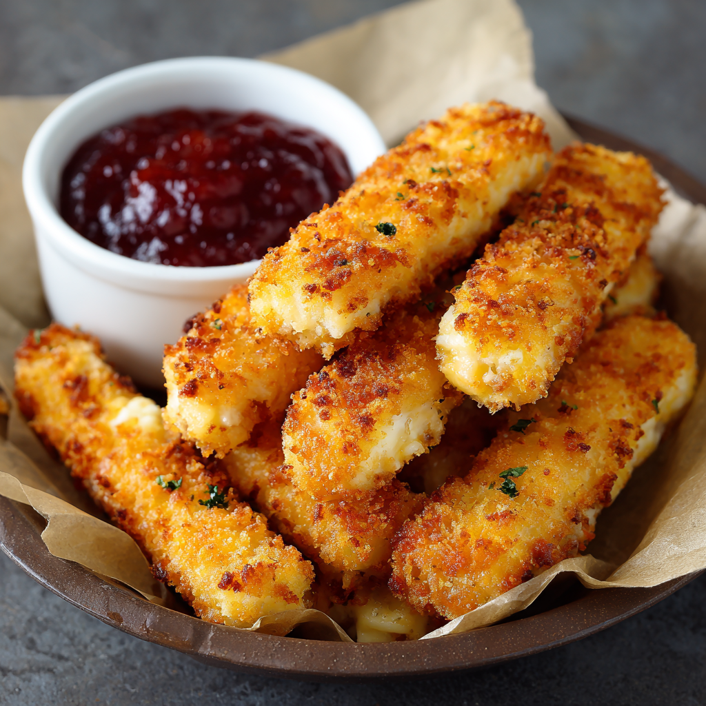 Crispy Cheese Sticks Recipe - Recipe Image
