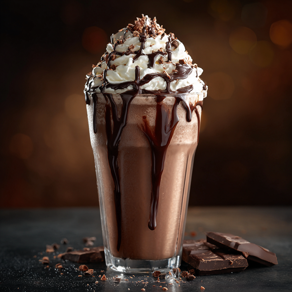 Chocolate Milkshake Deluxe Recipe - Recipe Image