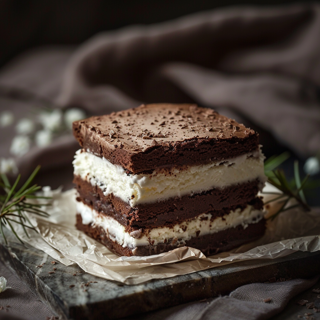 Brownie Ice Cream Sandwich 🍦 Recipe 2 Brownie Ice Cream Sandwich 🍦 Recipe - Recipe Image