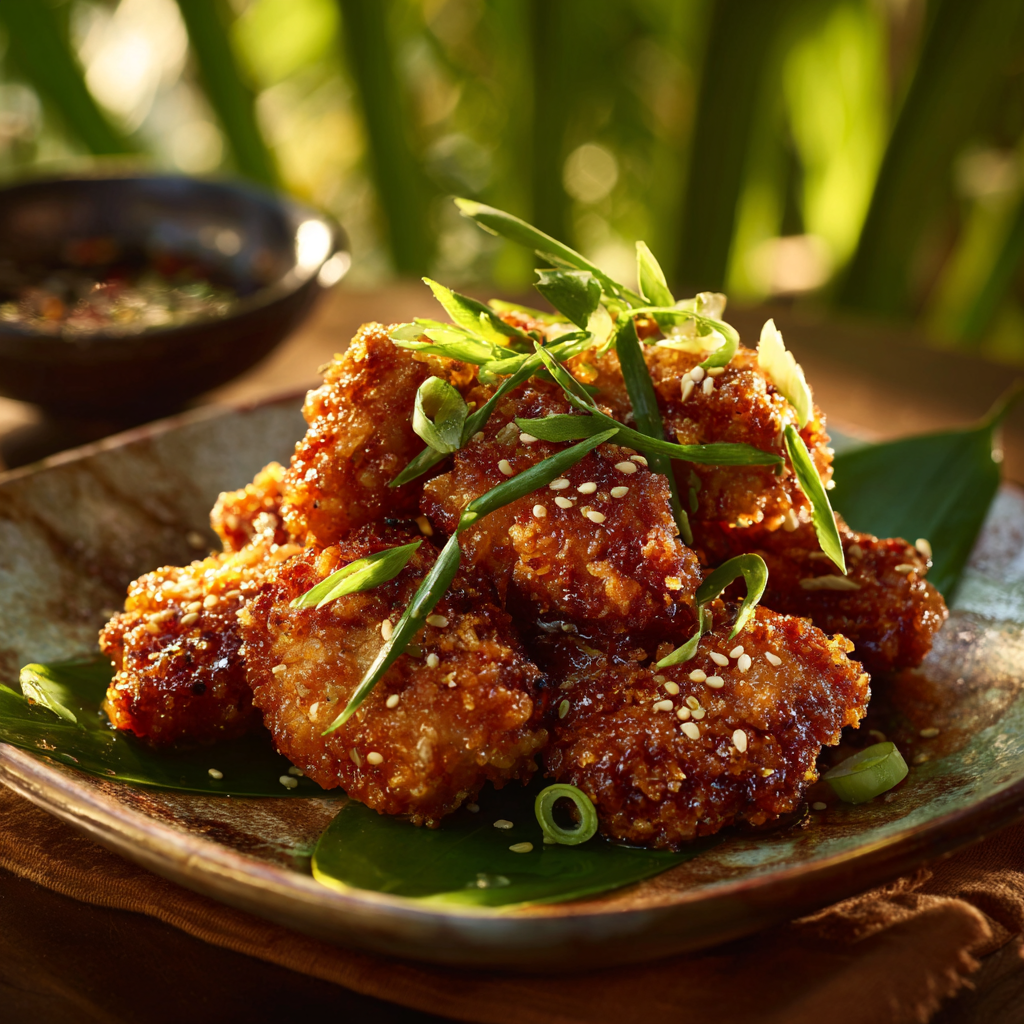 Crispy Hawaiian Mochiko Chicken That’s Quick and Guilt-Free Recipe - Recipe Image