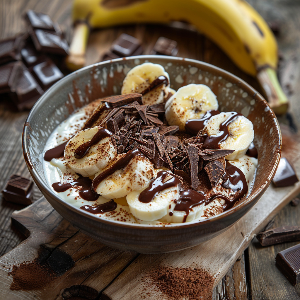 Chocolate Banana Dessert Recipe - Recipe Image