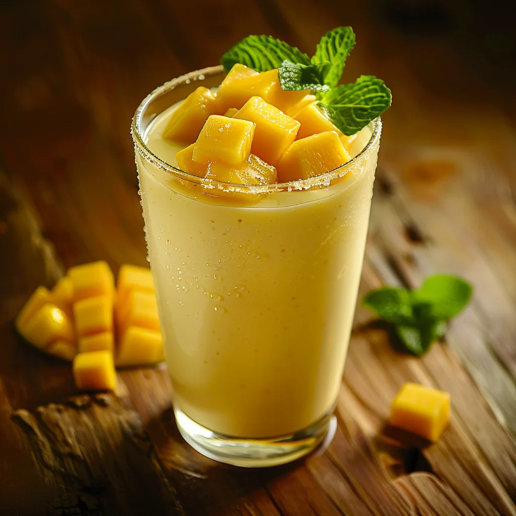 Mango Yogurt Drink Recipe - Recipe Image