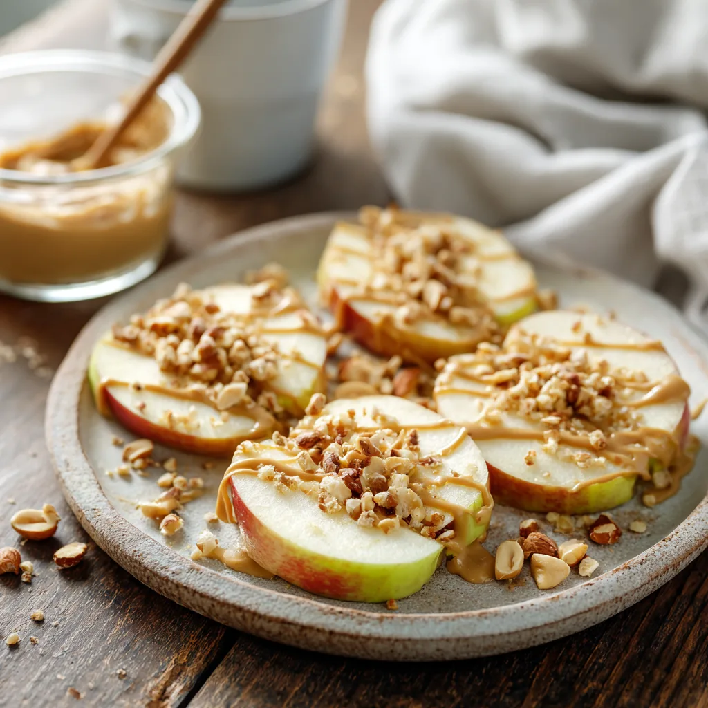 Peanut Butter Apple Snack Recipe 3 Peanut Butter Apple Snack Recipe - Recipe Image