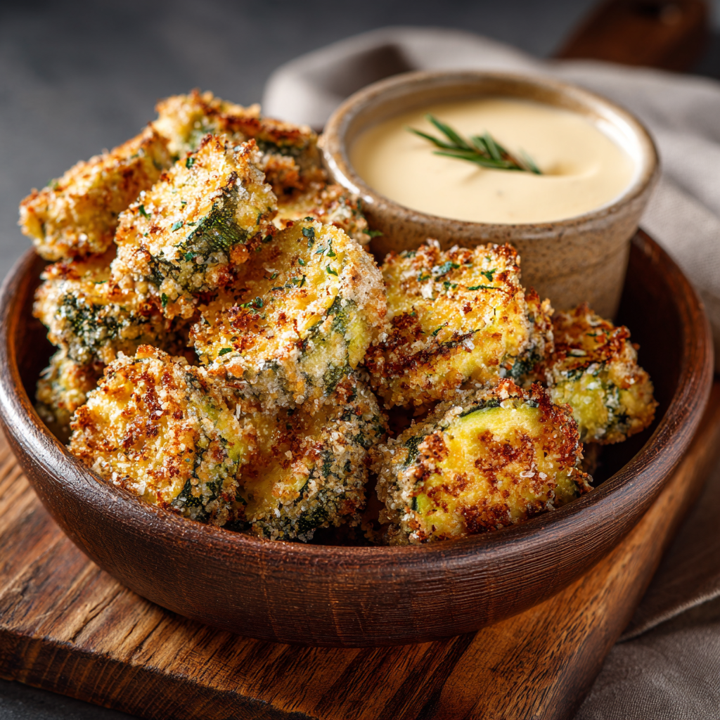 Crispy Zucchini Bites Recipe - Recipe Image