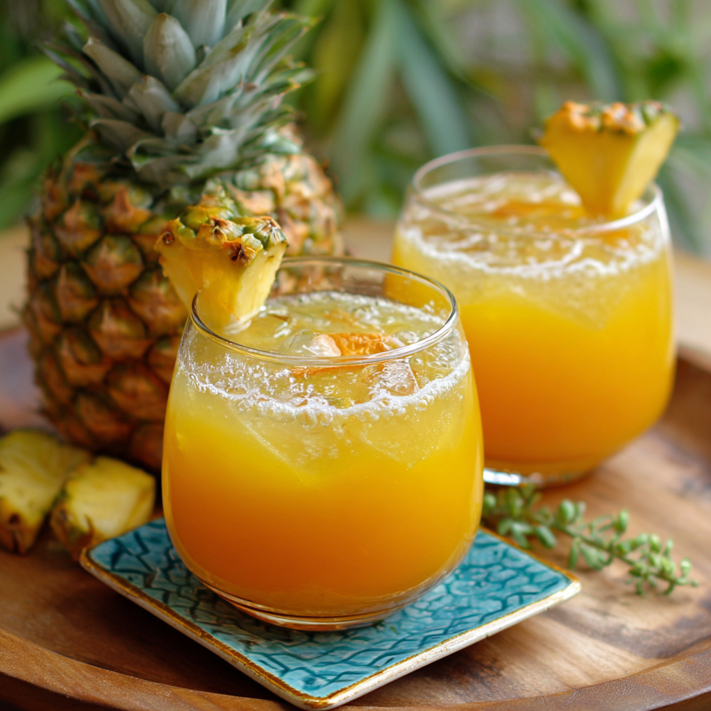Tropical Mango Pineapple Punch Recipe - Recipe Image