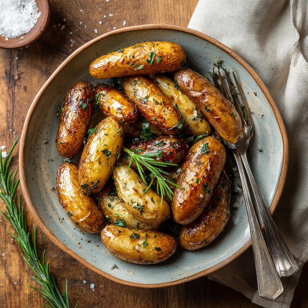 Air Fryer Fingerling Potatoes Recipe - Recipe Image