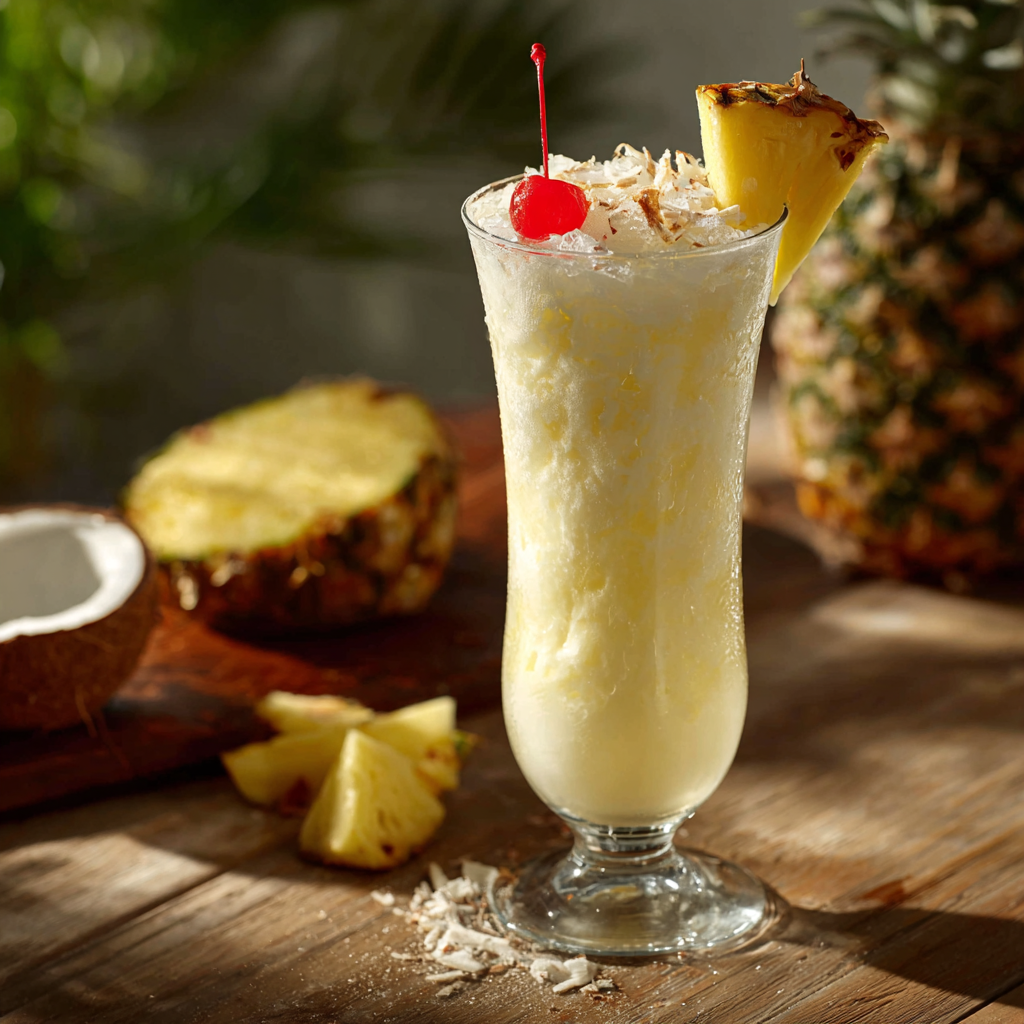 Pina Colada Mocktail Recipe - Recipe Image