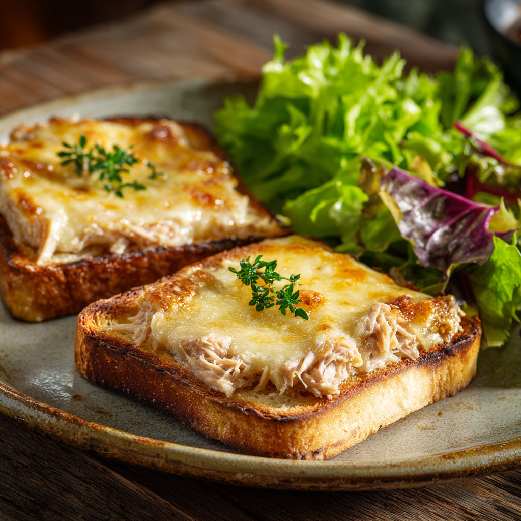 Tuna Cheese Melt Recipe - Recipe Image