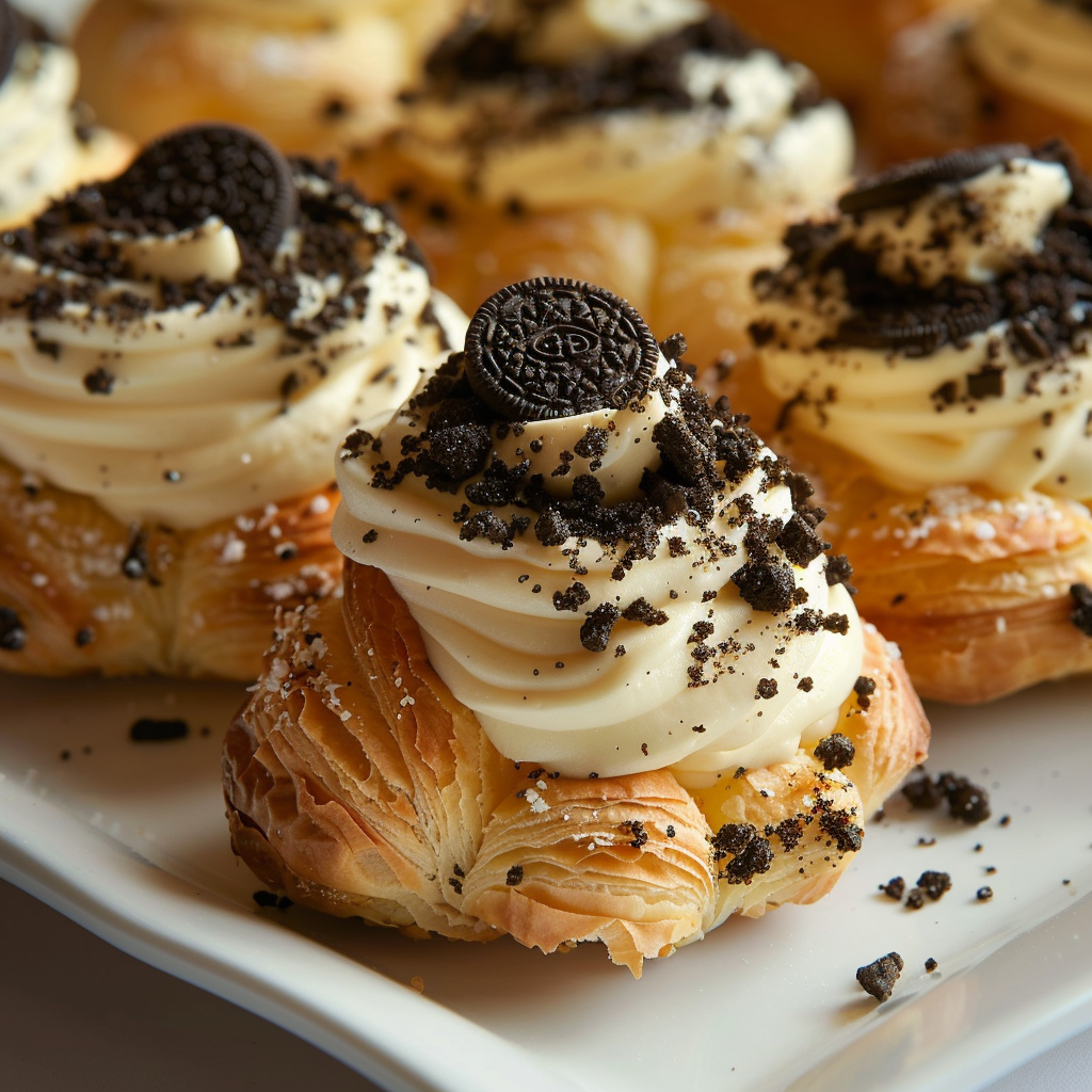 Oreo Cream Puffs Recipe - Recipe Image