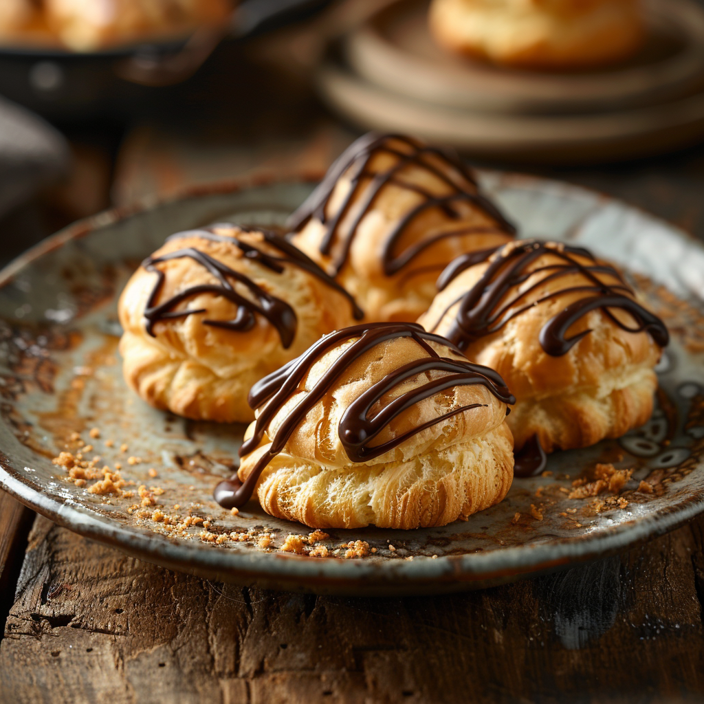Peanut Butter Cream Puffs Recipe - Recipe Image