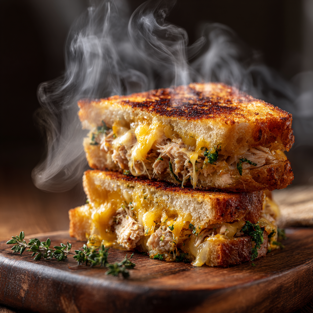 Tuna Melt Sandwich Recipe - Recipe Image