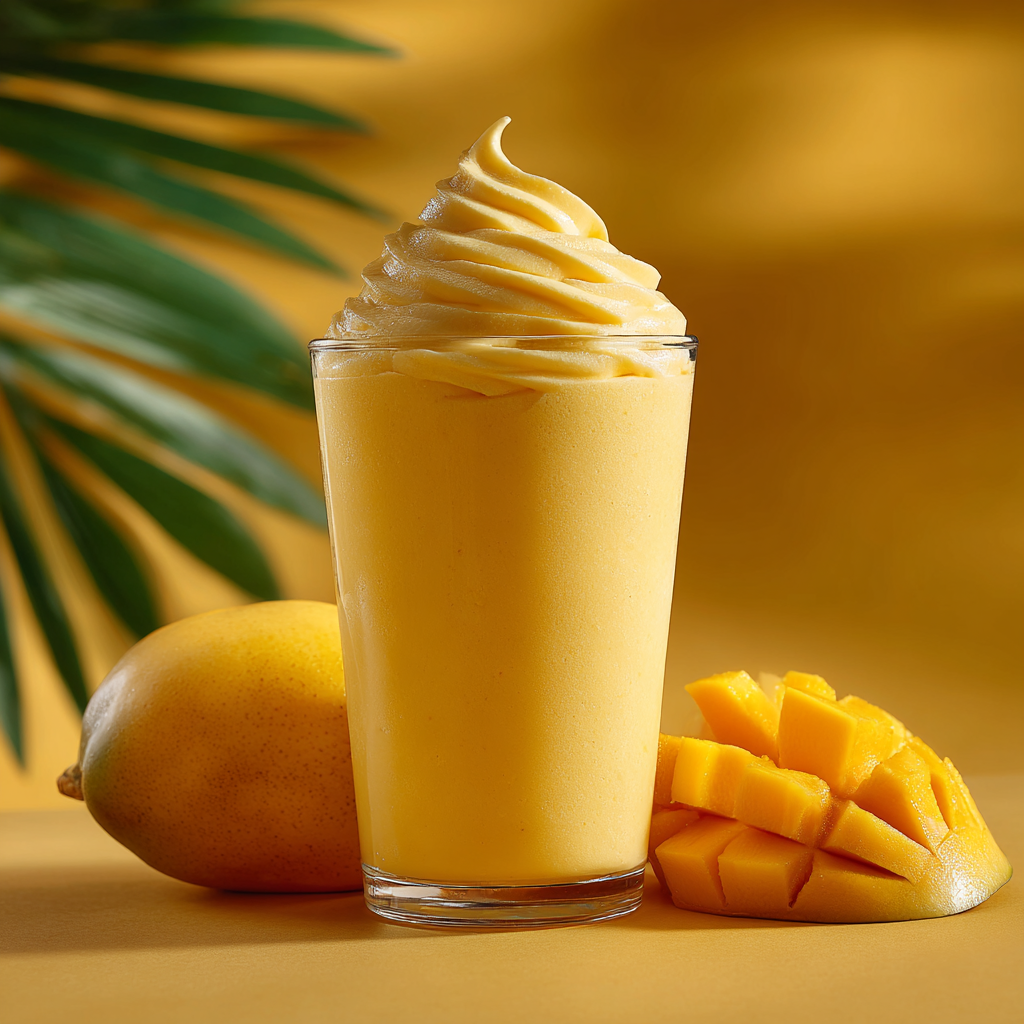 Mango Yogurt Smoothie Recipe - Recipe Image