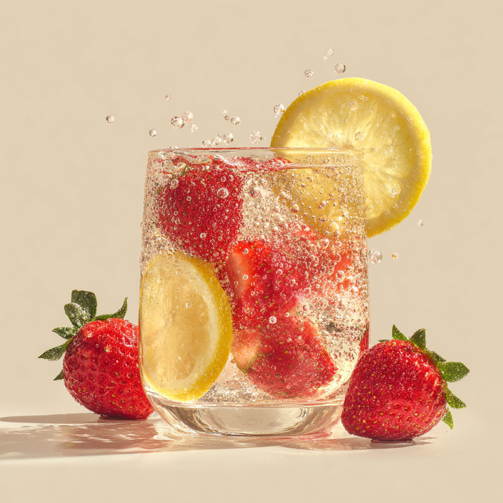 Strawberry Lemon Refresher Recipe - Recipe Image