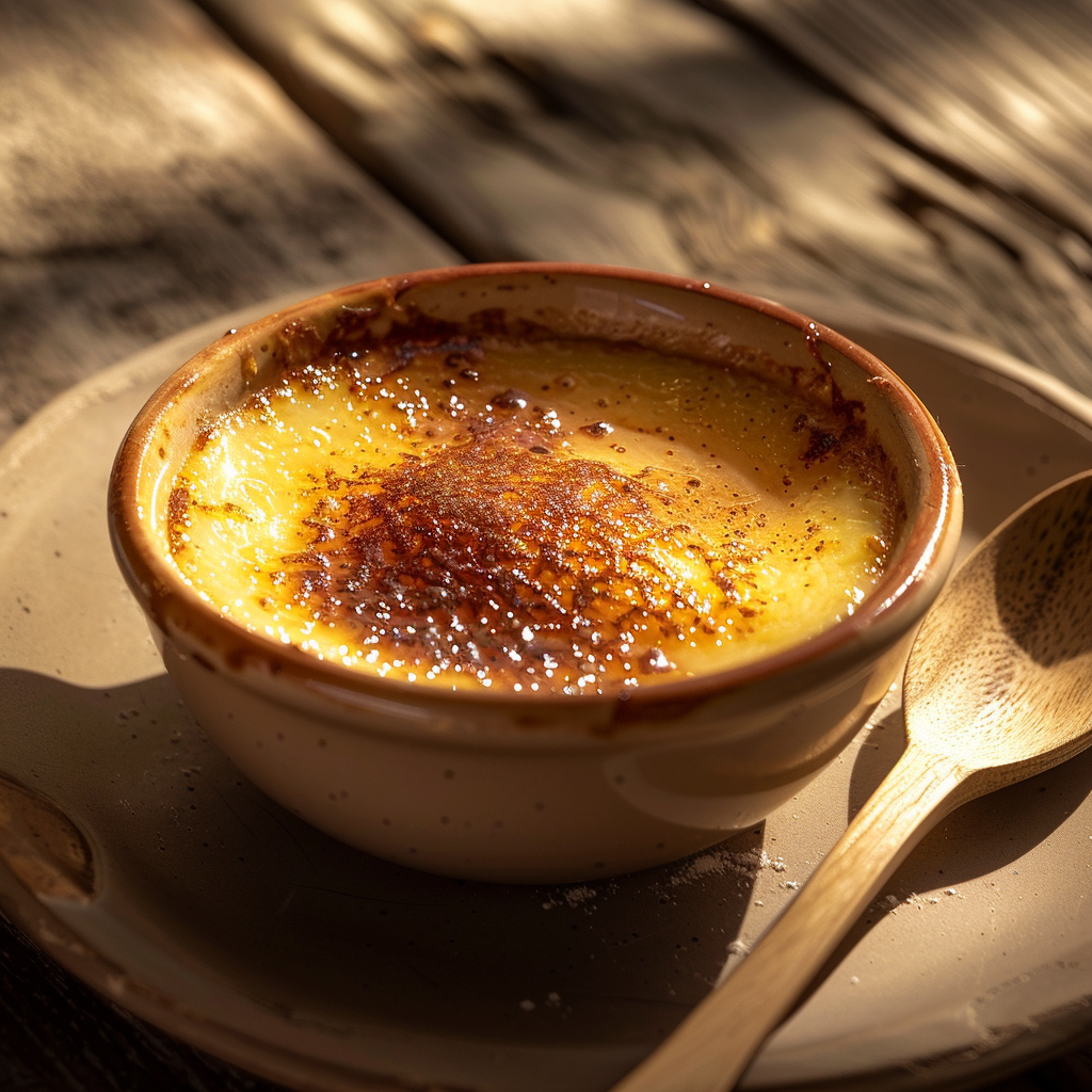 Vanilla Bean Crème Brûlée Elegance 🍮 Recipe 3 Vanilla Bean Crème Brûlée Elegance 🍮 Recipe - Recipe Image